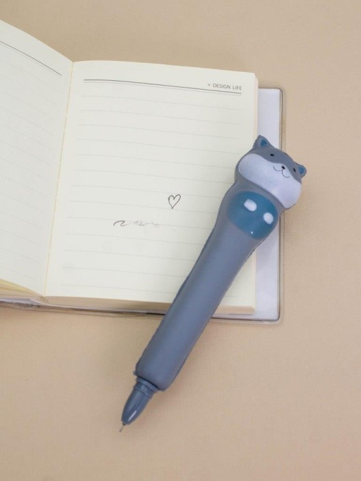 Ручка-сквиш "Dog bell collar", white 