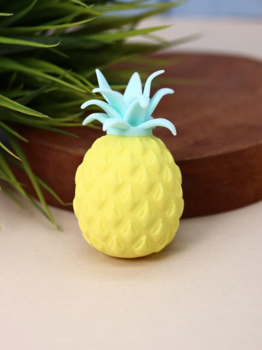 Мялка - антистресс «Pineapple squeeze toy», yellow 
