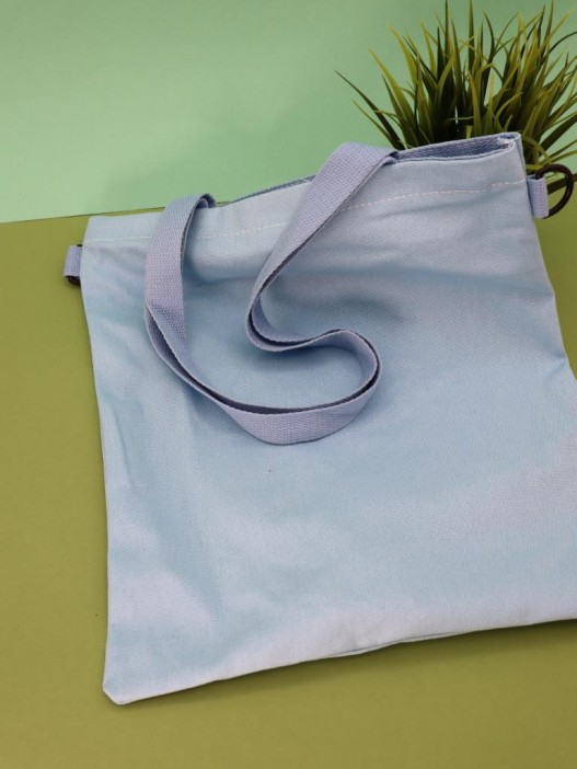 Сумка шоппер &quot;Capybara on a banana&quot;, blue 