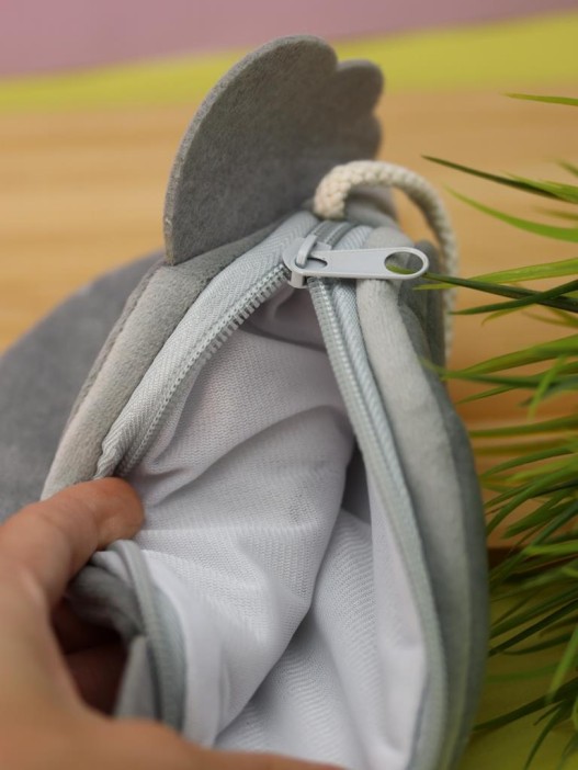 Сумочка плюшевая &quot;Koala&quot;, grey (16*14 см) 