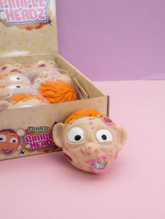 Мялка - антистресс «Zombie heads» 