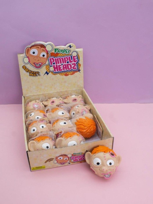 Мялка - антистресс «Zombie heads» 