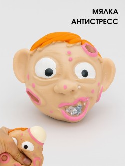 CKS-10493Мялка - антистресс «Zombie heads»