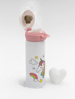 Термос «Lovely sleeping unicorn», white mix (500 ml)