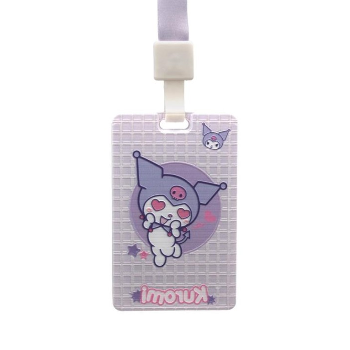 Бейдж на шнурке &quot;Куроми и друзья&quot;, ABS (7*11 см), mix 