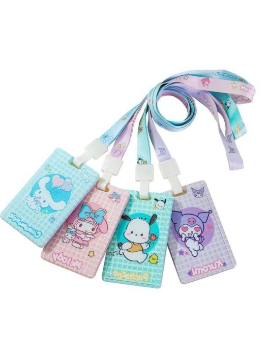 Бейдж на шнурке &quot;Куроми и друзья&quot;, ABS (7*11 см), mix 