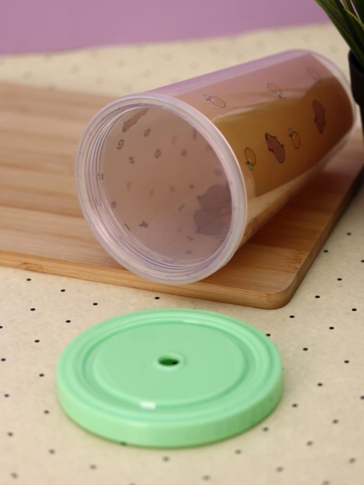 Тамблер iLikeGift &quot;Capybara ray&quot;, green (880 мл) 