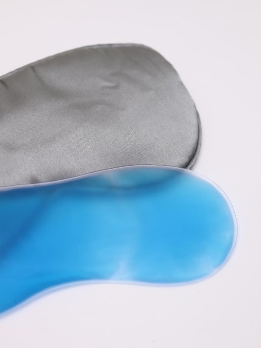 Маска для сна гелевая &quot;Silk dreams&quot;, white 