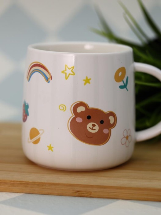 Кружка «Kid bear», white 