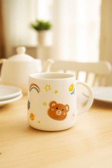 Кружка «Kid bear», white