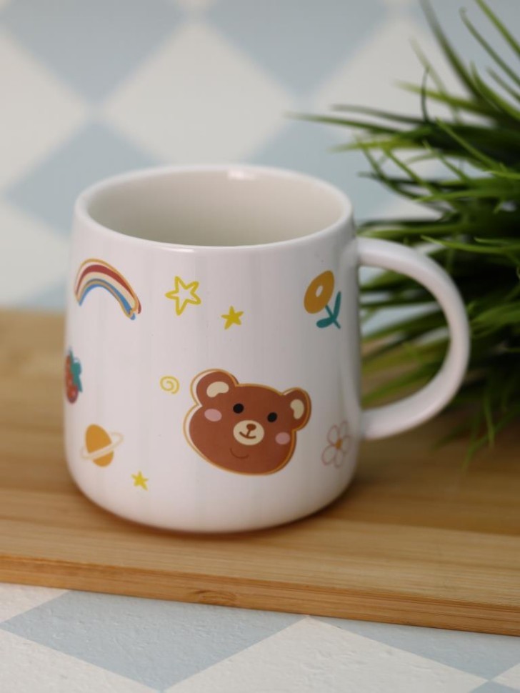 Кружка «Kid bear», white