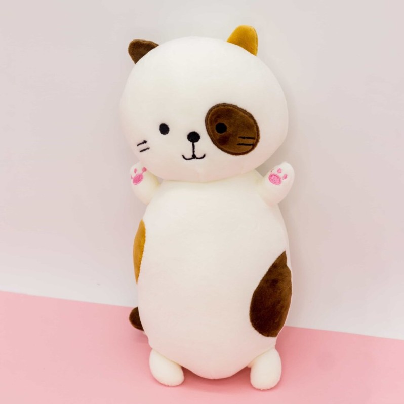 Мягкая игрушка "Кот Бруно", white, 30 см