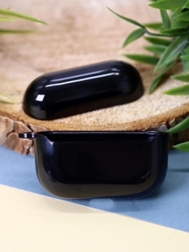 Чехол для AirPods Pro "Black mono"