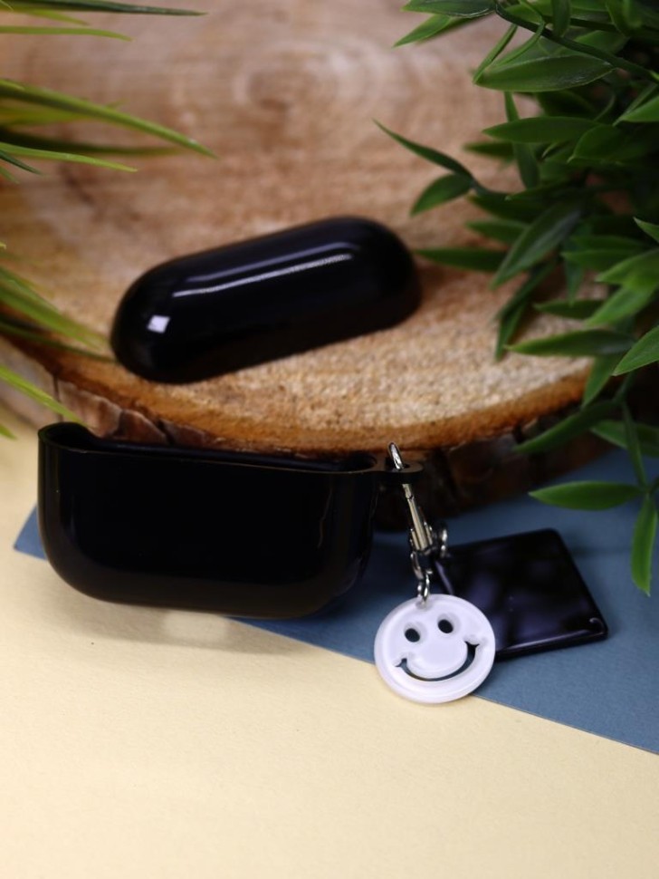 Чехол для AirPods Pro "Black mono"