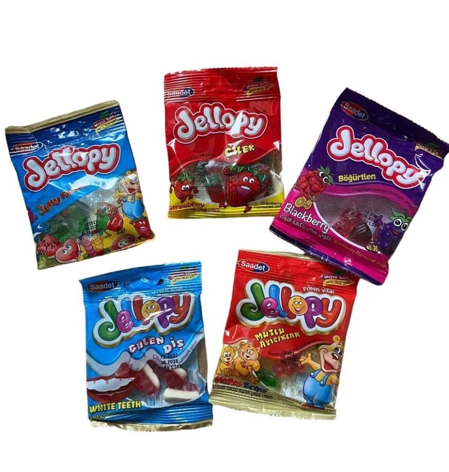 Мармелад "JELLOPY MIX JELLY" (шоубокс - 36 шт.)