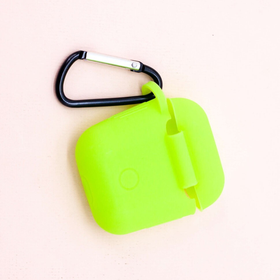 Чехол для Airpods 2019 "Brightness", toxic green