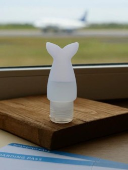 Дорожная бутылочка-тюбик "Mermaid", blue (35 ml)