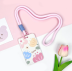 Футляр для карт на ленте &quot;Delicate flower&quot;, cute 