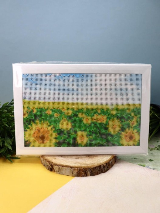 Алмазная мозаика &quot;Подсолнухи&quot;, 20*30 см 