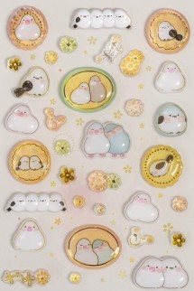 Наклейки "Diamond bird"