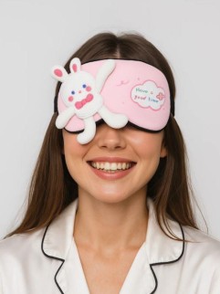 Маска для сна гелевая "Give me a hug", bunny