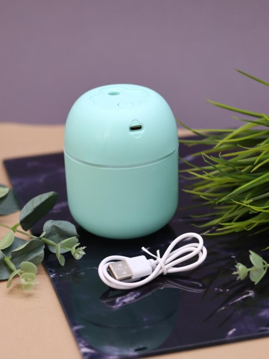Настольный увлажнитель воздуха - ночник iLikeGift &quot;Lucky flower&quot;, green(портативный,USB) 