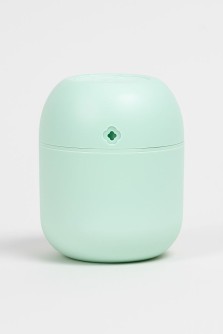 Настольный увлажнитель воздуха - ночник iLikeGift "Цветы", зеленый(портативный,USB)