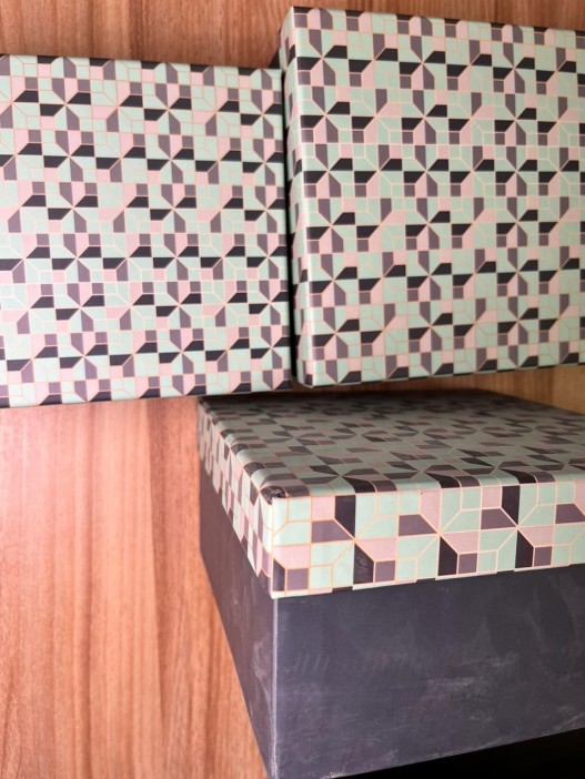 Набор подарочных коробок 3 в 1, mix (уценка) 