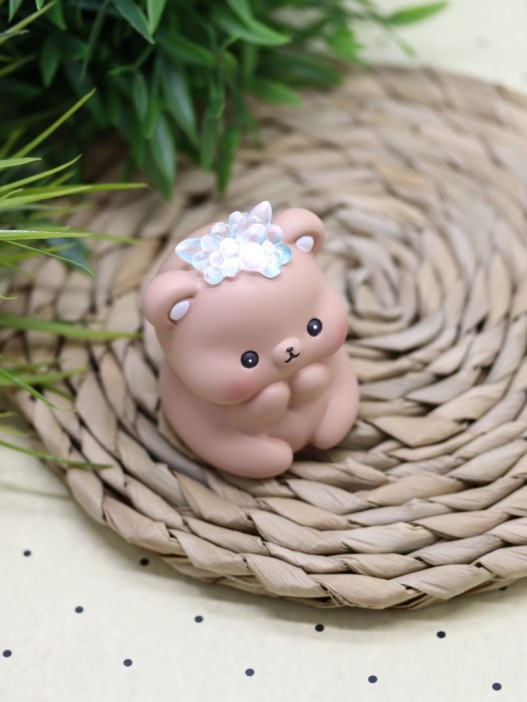 Ночник «Cute bear» (8,5 см), пластик 