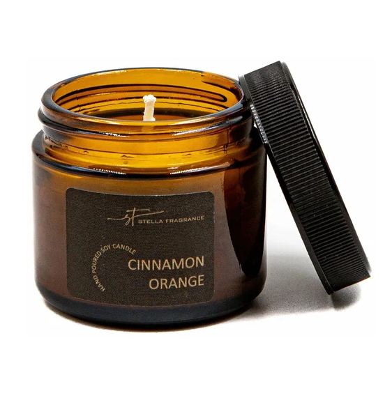 Свеча ароматическая в банке &quot;Cinnamon Orange&quot;, 50 гр 