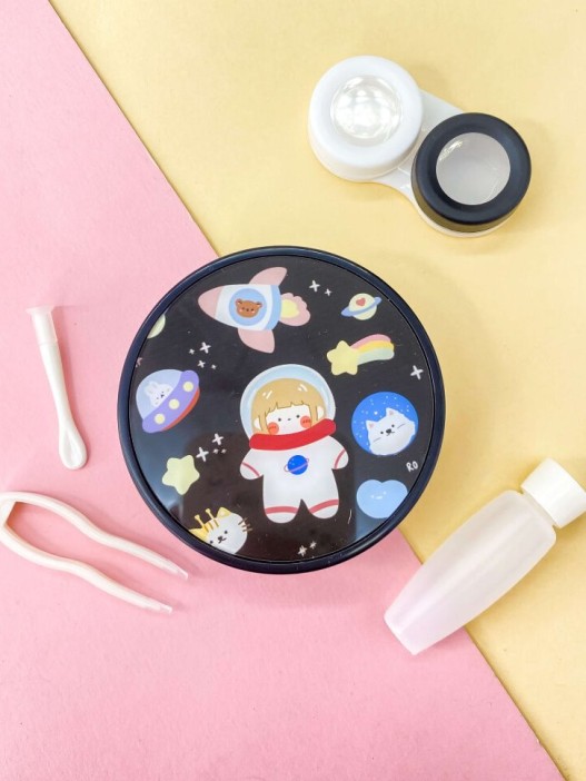 Контейнер для линз "Cosmos animals" 