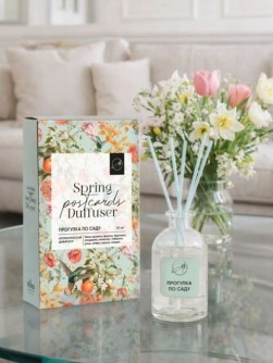 Диффузор-открытка ароматическая "Прогулка по саду" 30мл