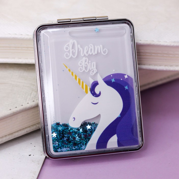 Набор зеркал "Sparkles unicorn" шоу-бокс 12 шт. (4 цвета) 