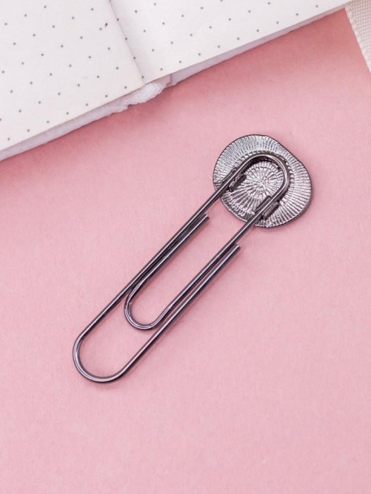 Закладка - скрепка &quot;Marmalade&quot;, light-blue 