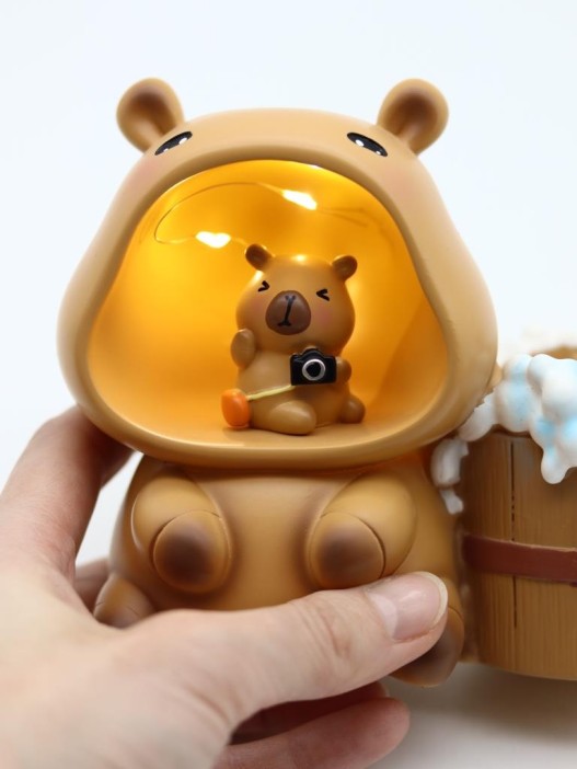 Ночник - подставка для канцелярских принадлежностей &quot;Capycamera&quot; (13.8 см) 