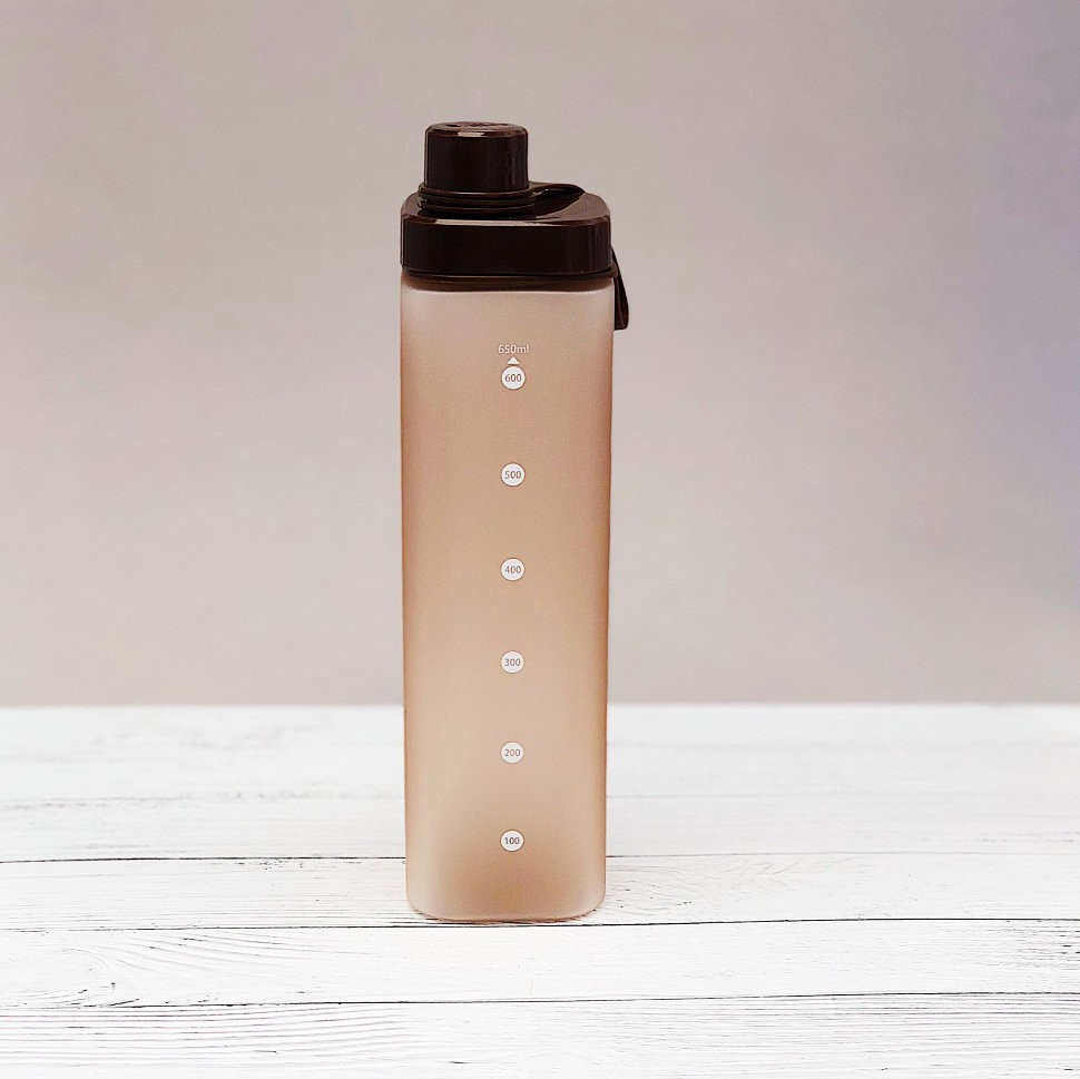D8648 Бутылка "Sport", brown (650ml)
