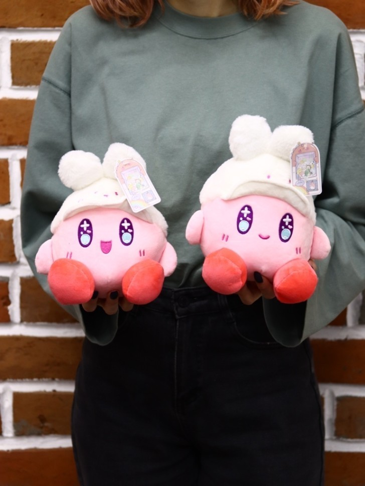 Мягкая игрушка (3+) "Зайчик эльф", микс, 19 см