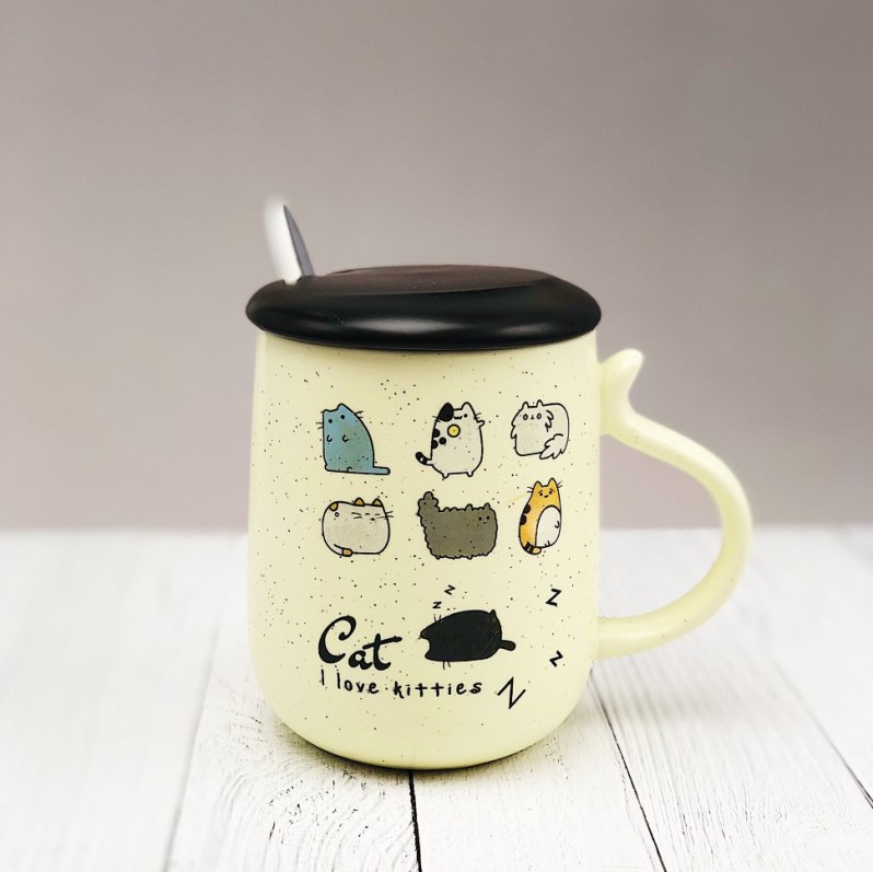 Кружка &quot;I love kitties&quot; (Zzz...) (420ml) 