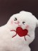 Мягкая игрушка "Кривой кролик с сердечком", 20 см