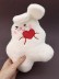Мягкая игрушка "Кривой кролик с сердечком", 20 см