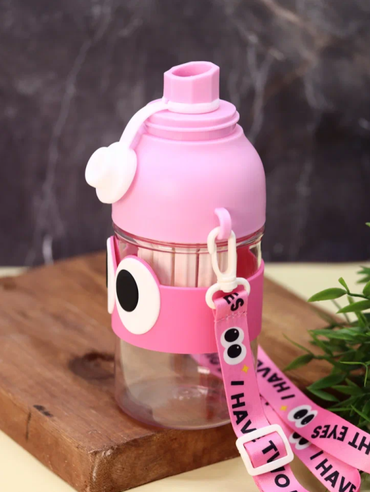 Бутылка «Two big bright eyes», pink (500 мл) 