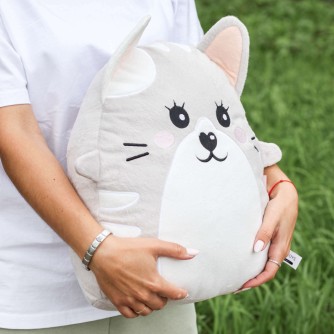 Мягкая игрушка Hugme toys "Котик", 40 см