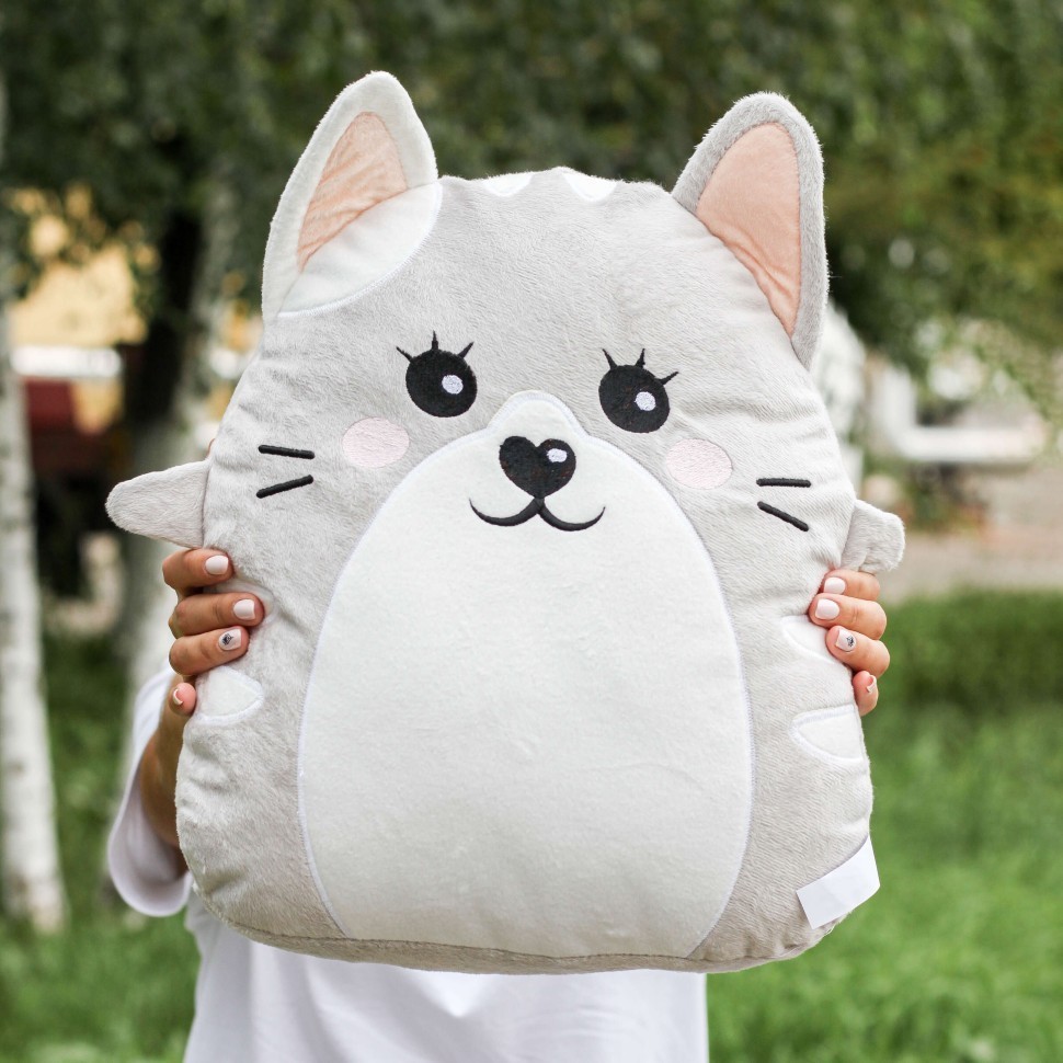 Мягкая игрушка Hugme toys "Котик", 40 см