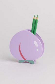 Органайзер для канцелярских и кухонных принадлежностей "Sweet peach", purple