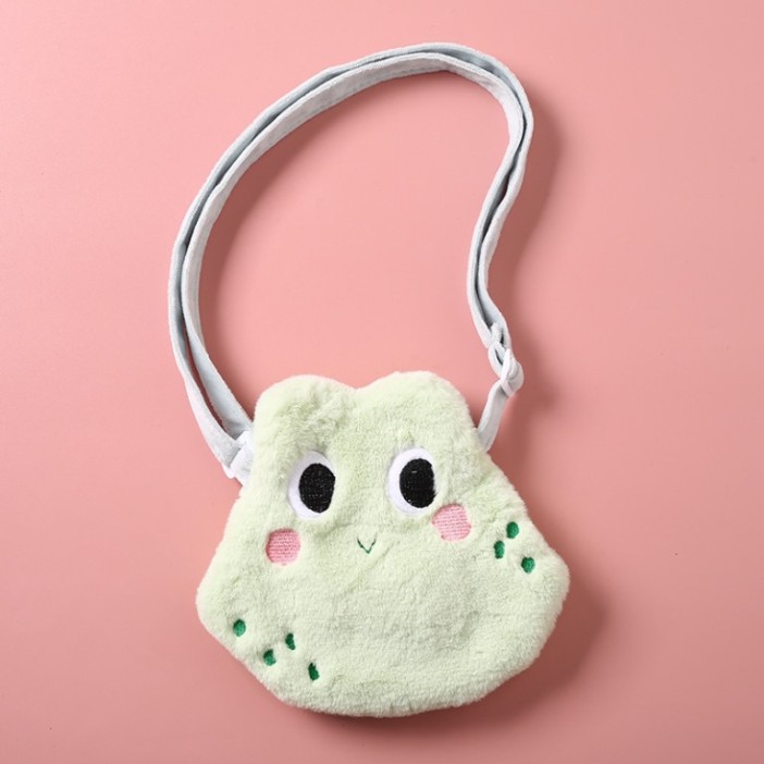 Сумочка плюшевая &quot;Tiny pals&quot;, frog (18*20 см) 