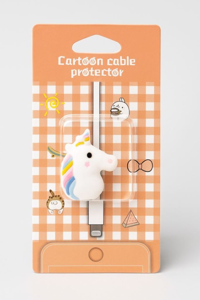 Защитная насадка для провода "Rainbow unicorn"