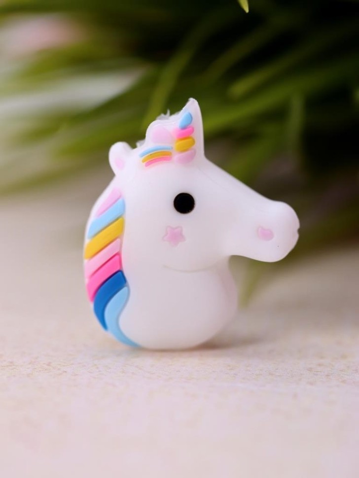 Защитная насадка для провода "Rainbow unicorn"