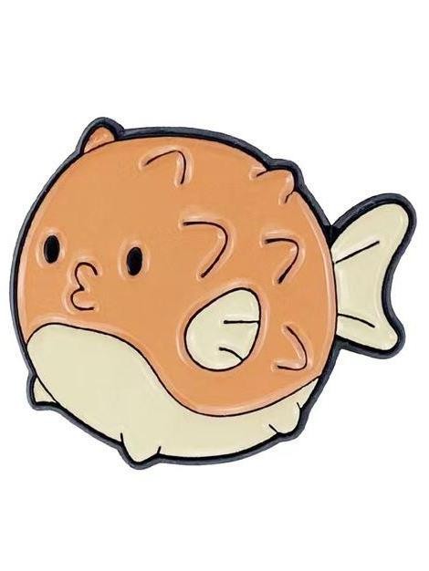 Значок &quot;Puffer fish&quot; 