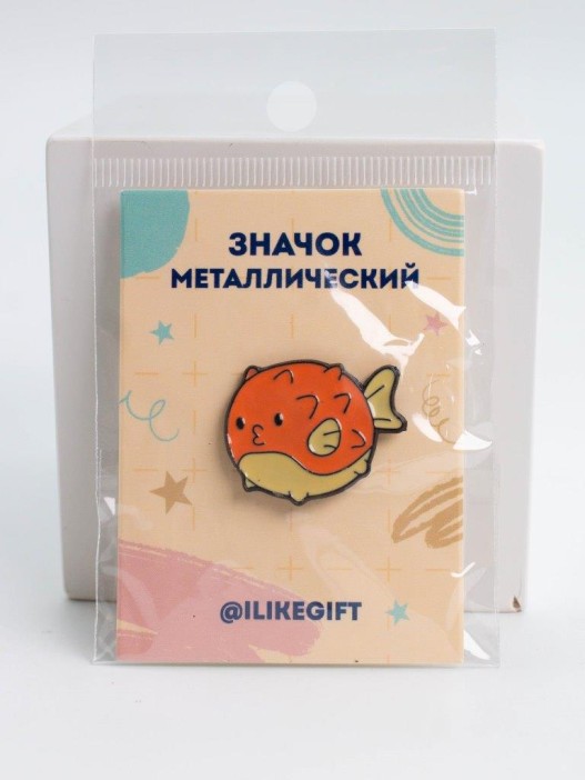 Значок &quot;Puffer fish&quot; 