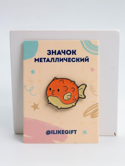 Значок &quot;Puffer fish&quot; 